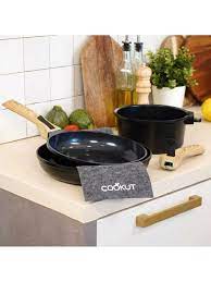 Cookut Kit Poêles/casserole 7pces - Noir
